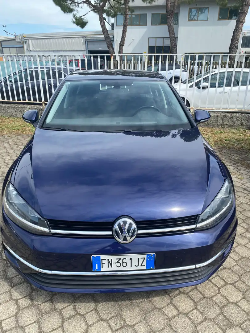 Volkswagen Golf Golf VII 2017 5p 5p 1.6 tdi Business 115cv Blu/Azzurro - 2