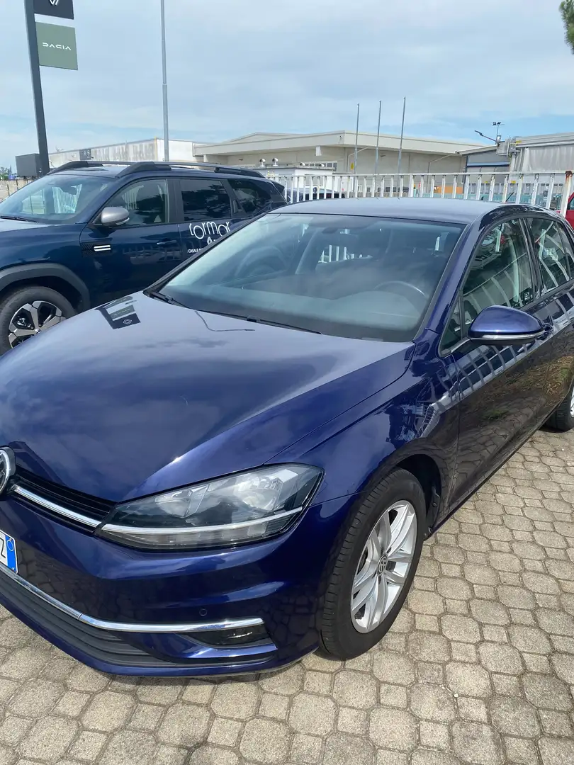 Volkswagen Golf Golf VII 2017 5p 5p 1.6 tdi Business 115cv Blu/Azzurro - 1