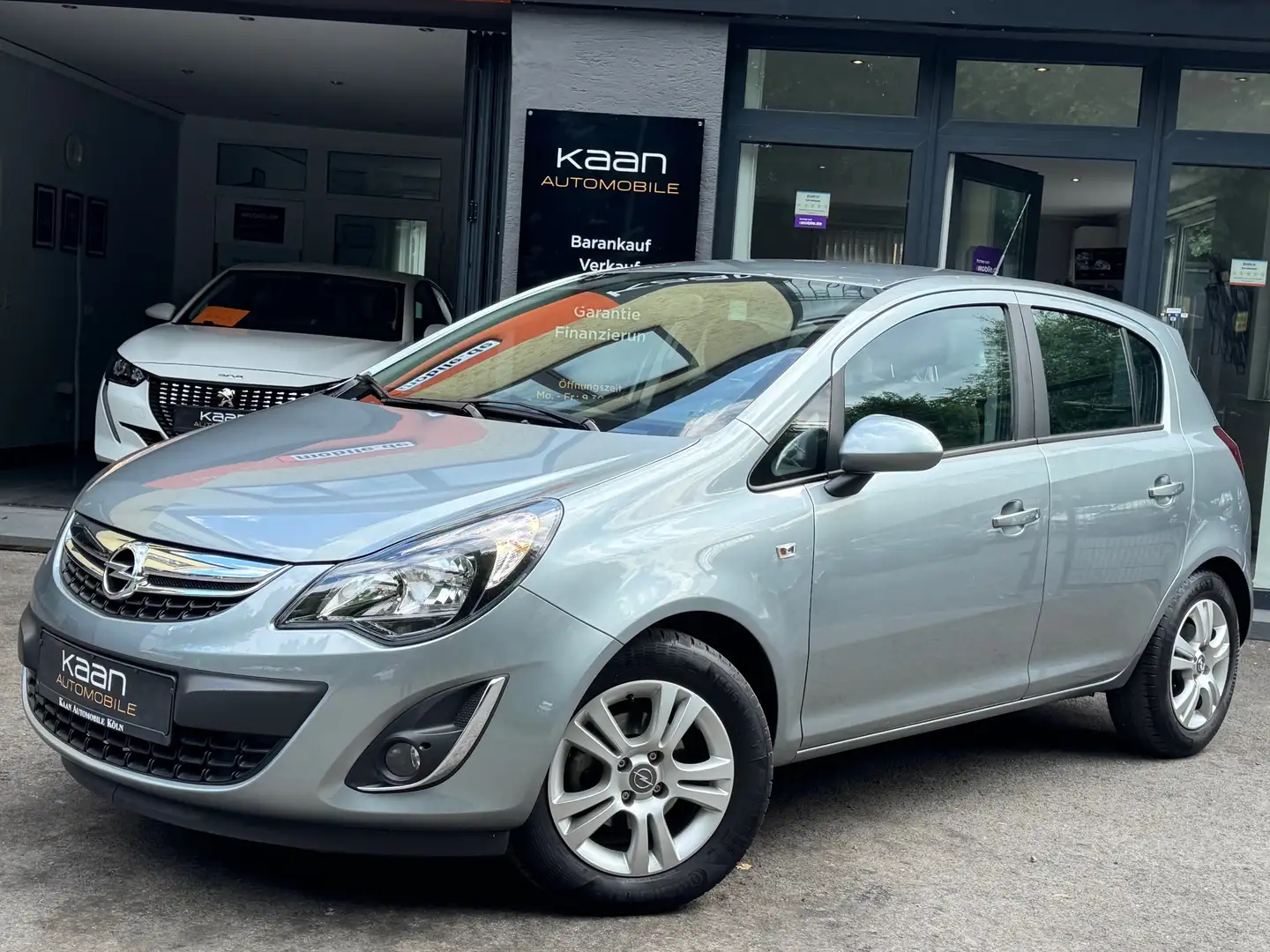 Opel Corsa Active/36Tkm/S-HEFT/1HAND/TEMPO/KLIMA/ST-STOP/CD Gris - 2