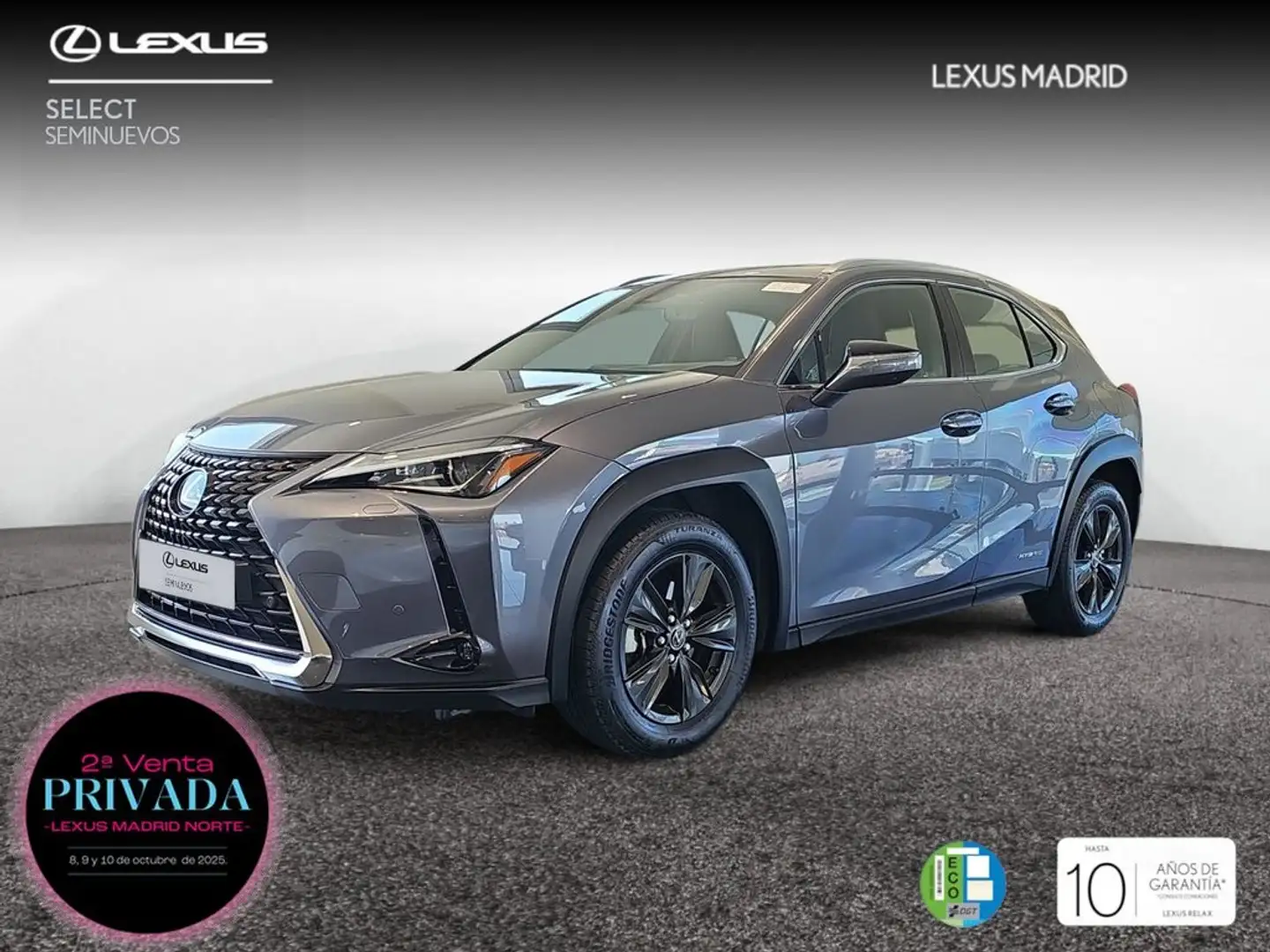 Lexus UX 250h 2.0 Business Gris - 1