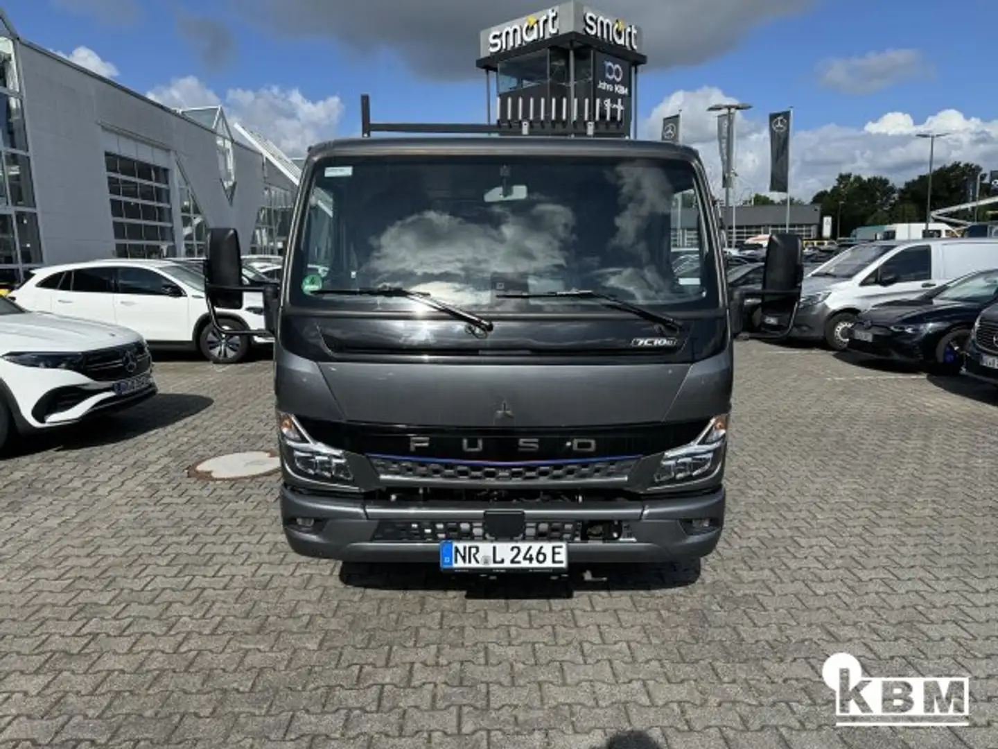 Fuso eCanter*7C18E*Kipper*Klima Grau - 2