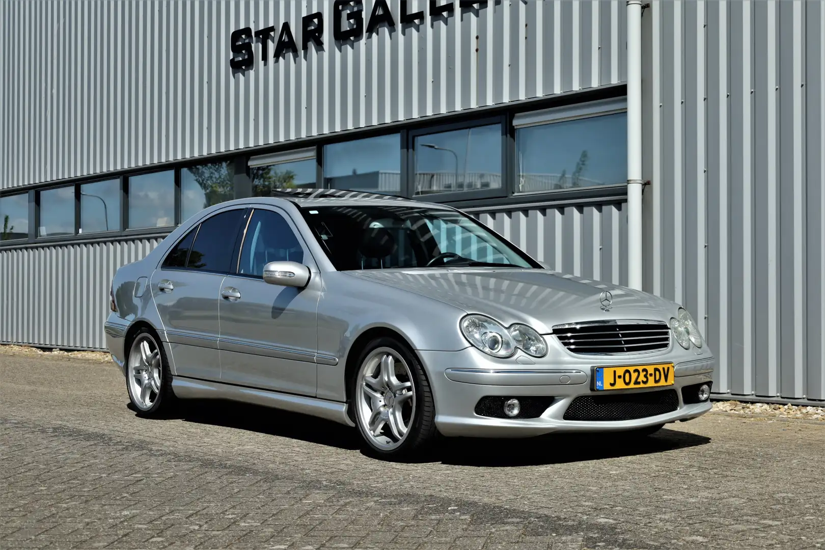 Mercedes-Benz C 55 AMG C 100162km BTW auto Silver - 1