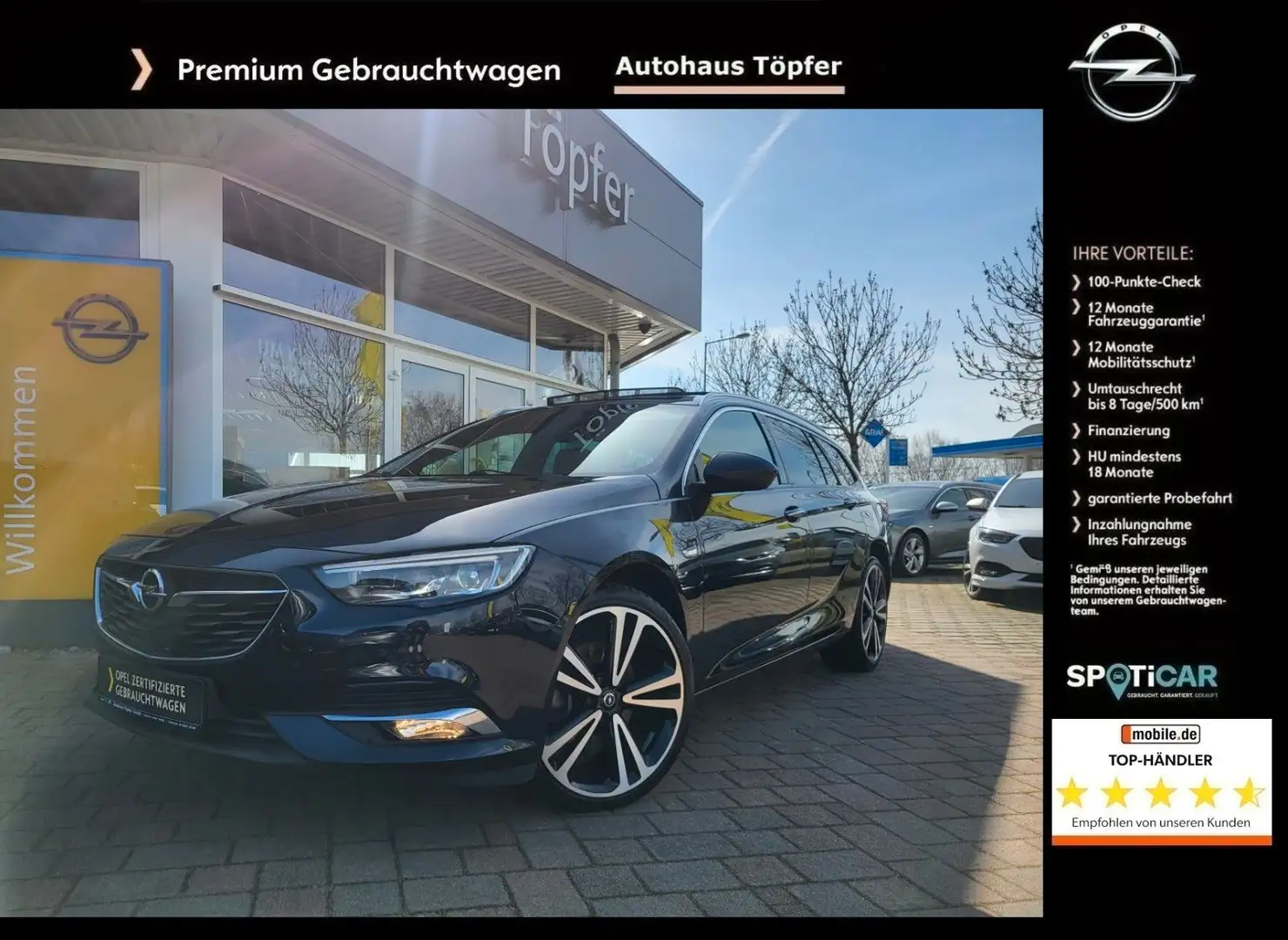 Opel Insignia B ST Premium OPC-Line/Panorama/20Zoll Bleu - 1