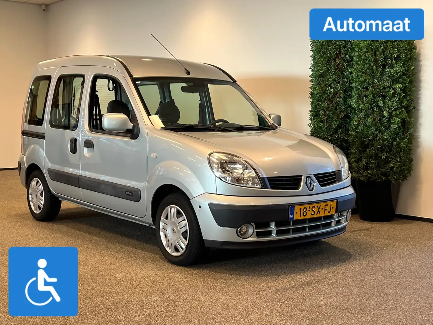 Renault Kangoo Rolstoelauto Automaat (airco) Gris - 1