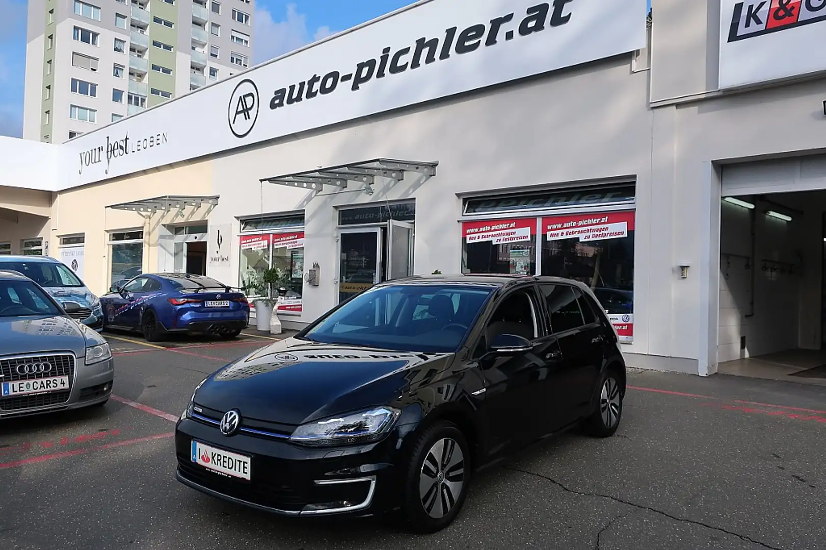 Volkswagen e-Golf (mit Batterie) 31,4kWh Schwarz - 1