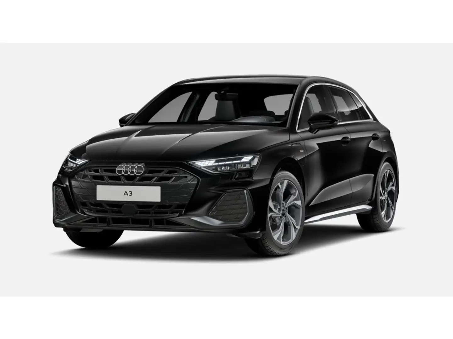 Audi A3 Sportback TFSI e Genuine S tronic 150kW Negro - 1