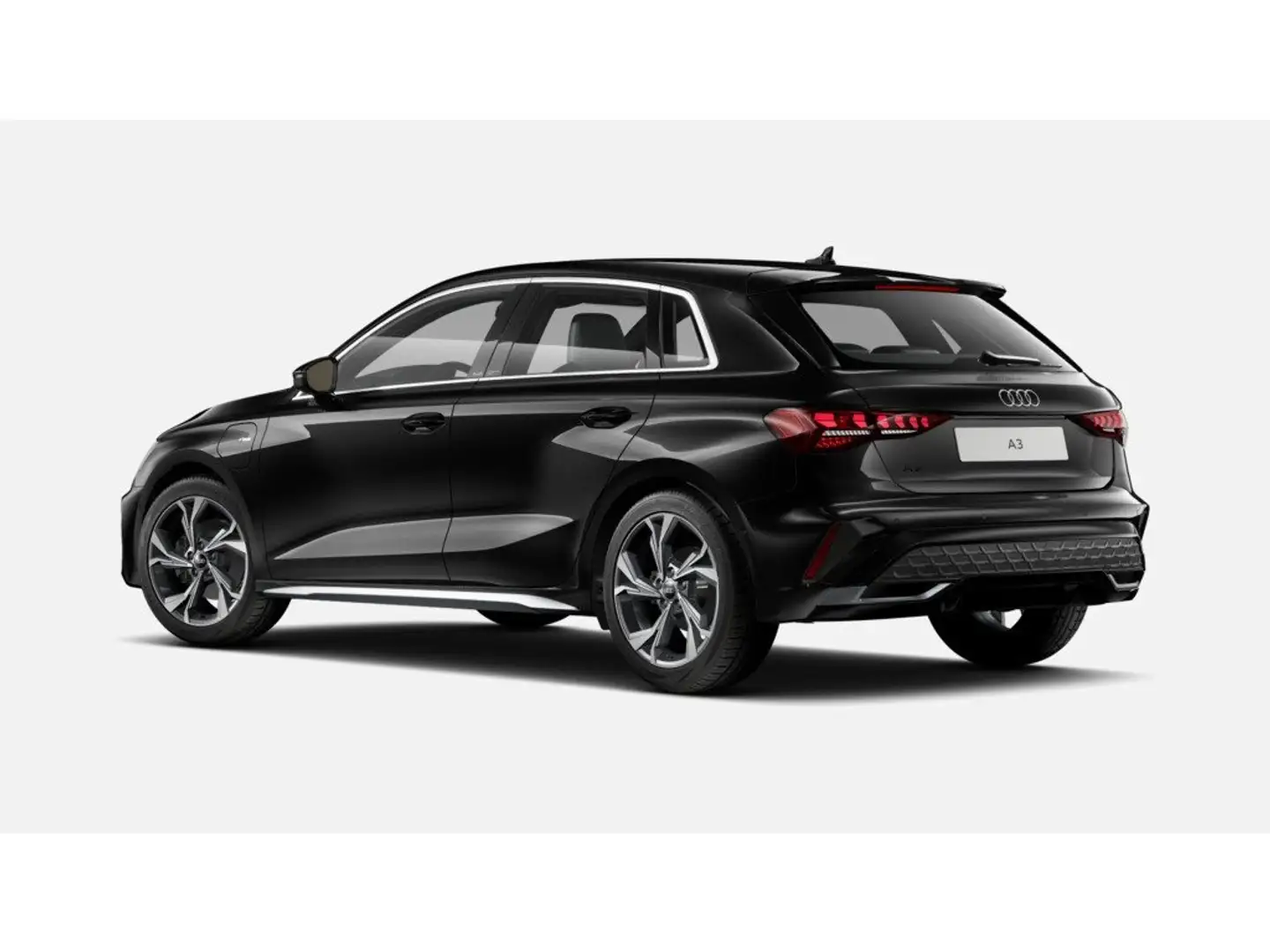 Audi A3 Sportback TFSI e Genuine S tronic 150kW Negro - 2