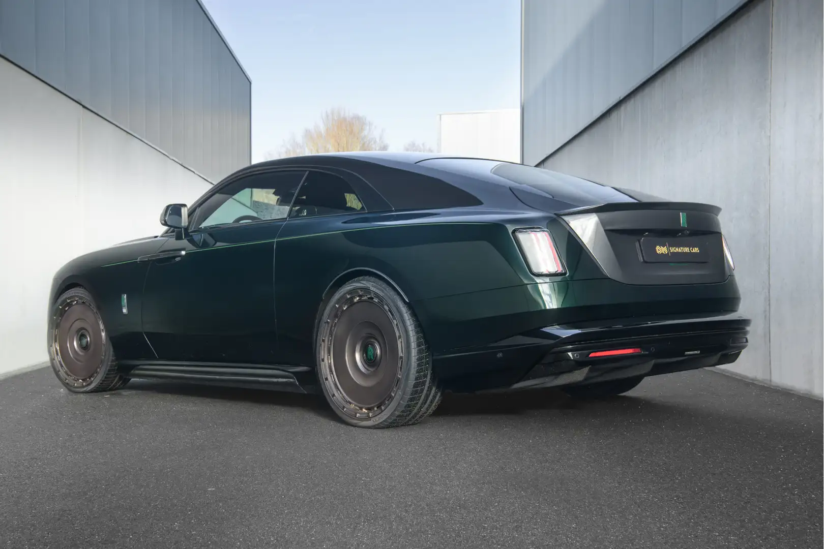Rolls-Royce Spectre Novitec Spofec Emerald Green Vossen 24" AWD 102 kW Zelená - 2