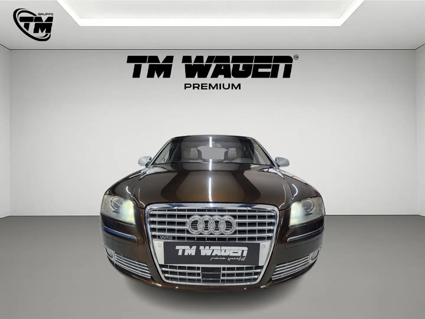 Audi A8 6.0 W12 quattro tiptronic Brązowy - 2