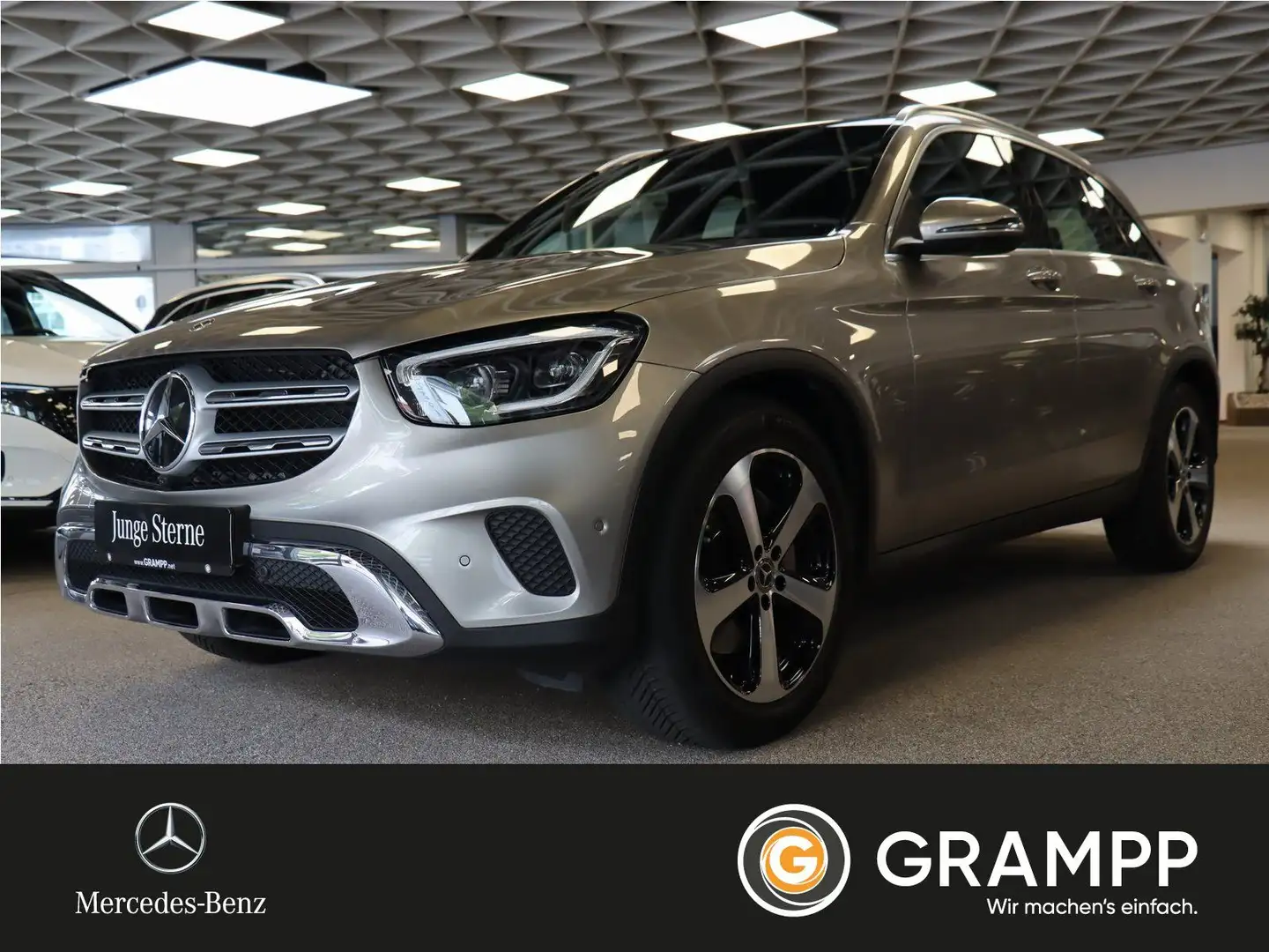 Mercedes-Benz GLC 300 d Exclusiv Multibeam/Pano/AHK/360° Zilver - 1