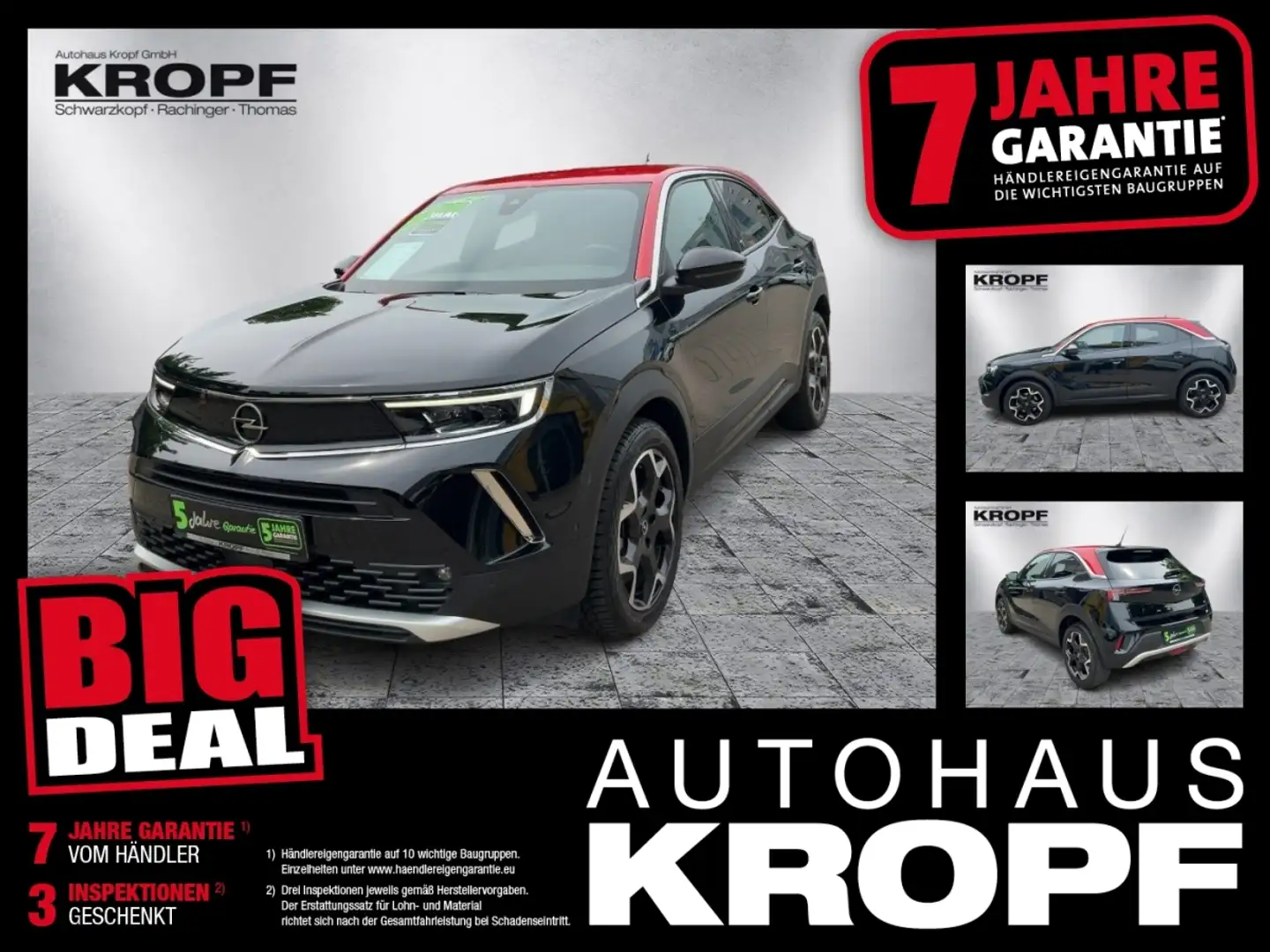 Opel Mokka-E Mokka e Ultimate *8-FACH* FLA SpurH Leder DynLi Schwarz - 1