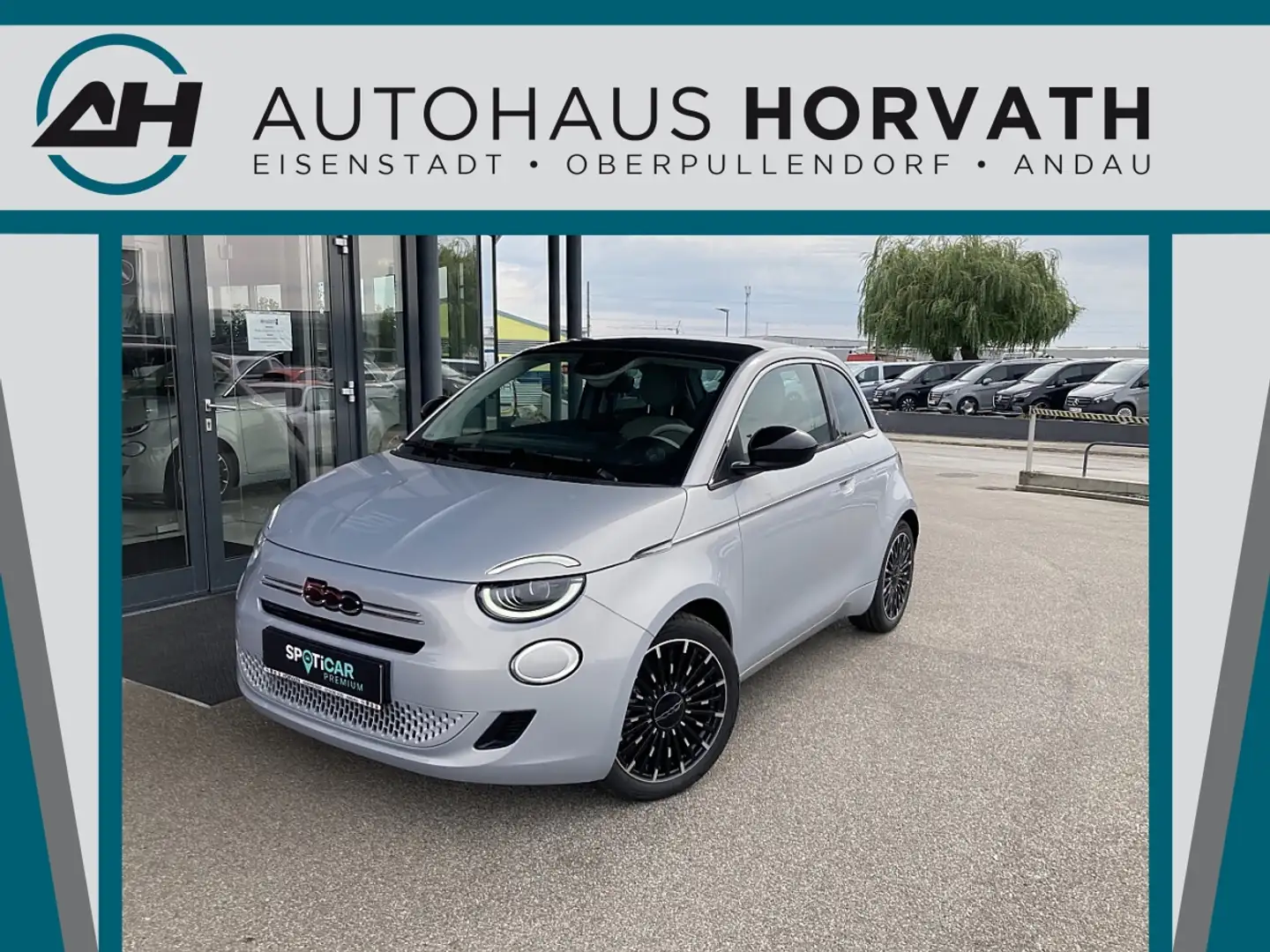 Fiat 500 Hatchback Hybrid La Prima Blau - 1