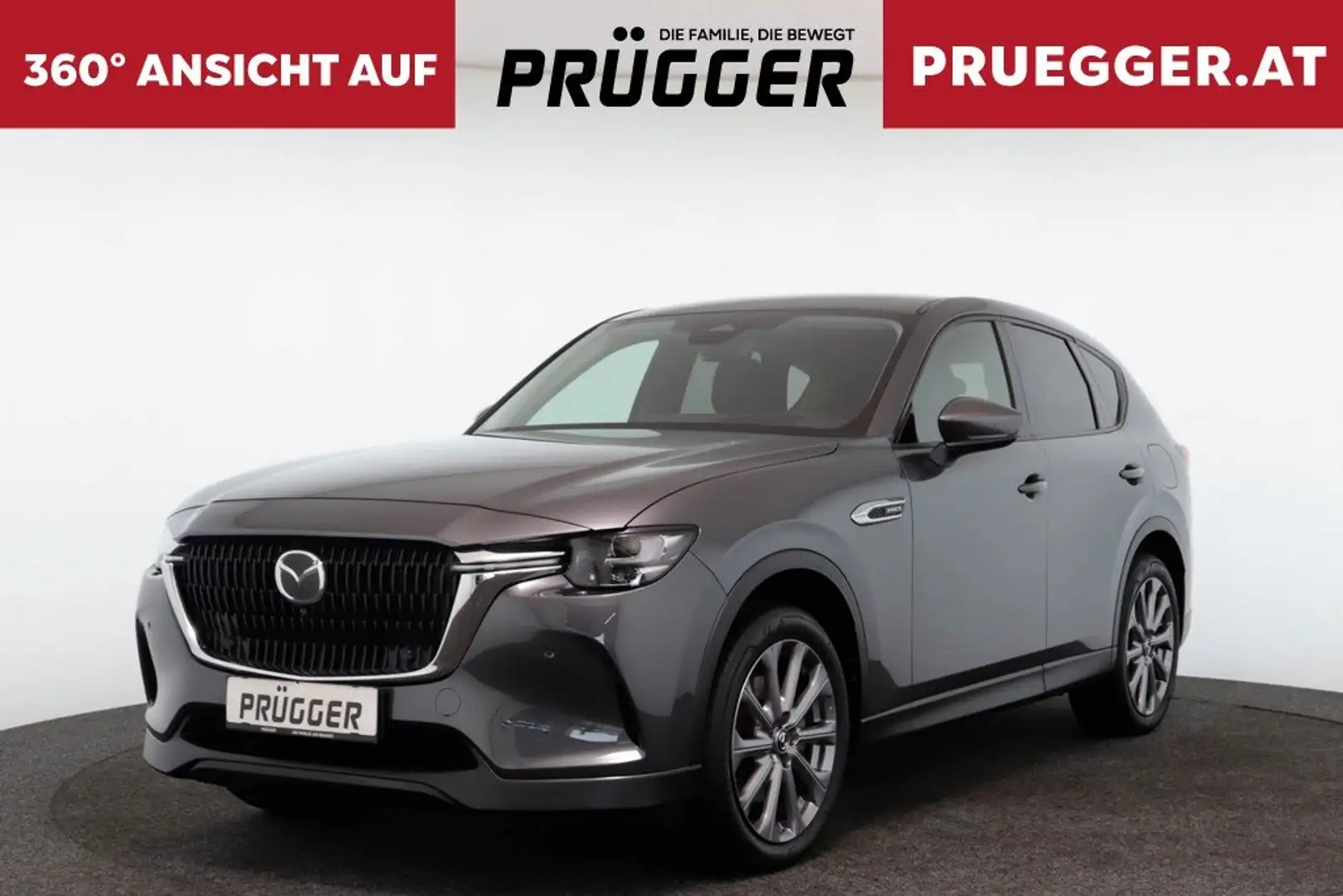 Mazda CX-60 2,5L e-SKYACTIV PHEV AWD EXCLUSIVE Autom NAVI LED Grau - 1