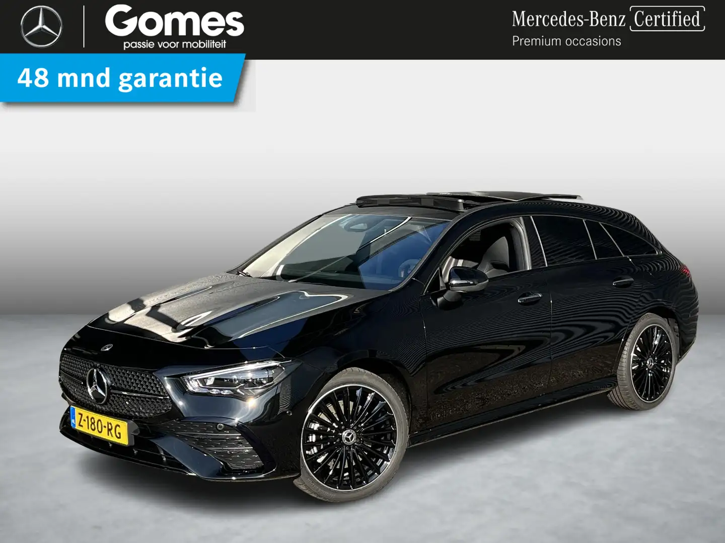 Mercedes-Benz CLA 250 Shooting Brake e AMG Line | Panoramadak | Night Pa Zwart - 1