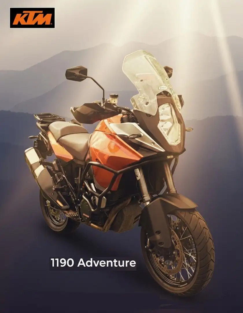 KTM 1190 Adventure Orange - 1