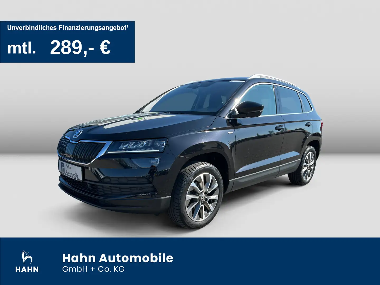 Skoda Karoq Clever 1.5TSI DSG LED Kamera ACC Navi AHK Schwarz - 1