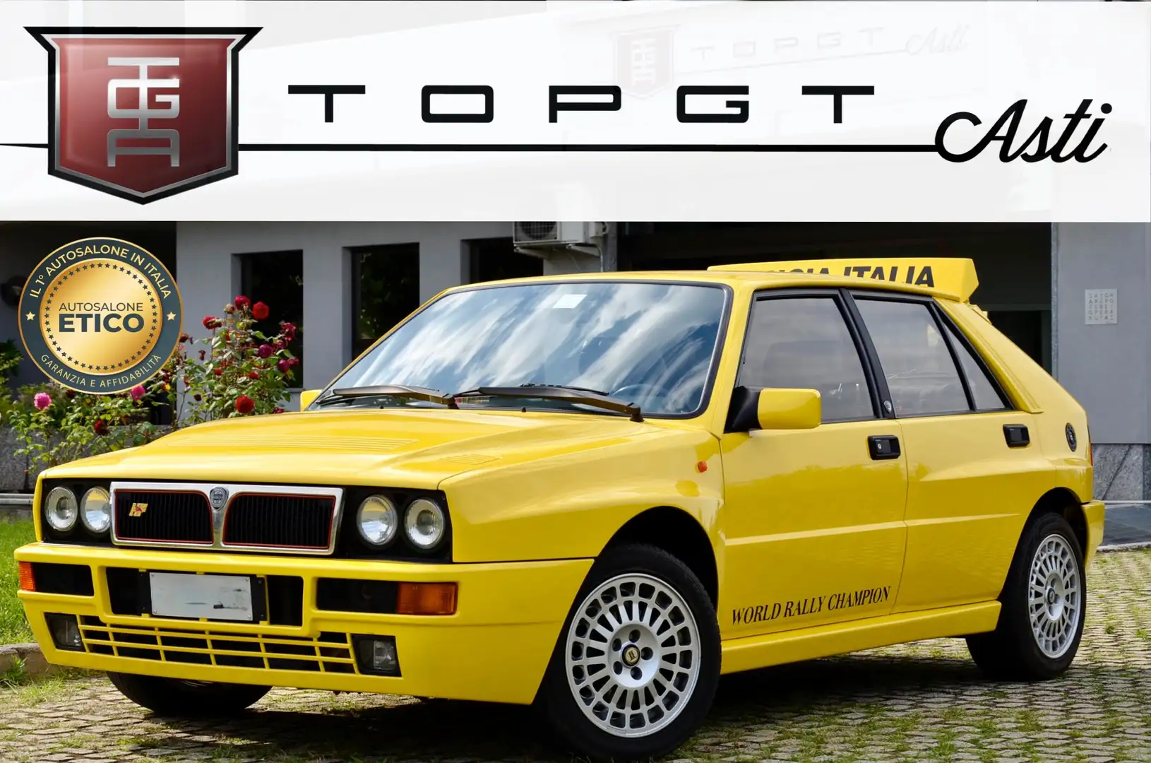 Lancia Delta 2.0 16v HF Integrale Evo 1 ,GIALLO FERRARI 1/295 Amarillo - 1