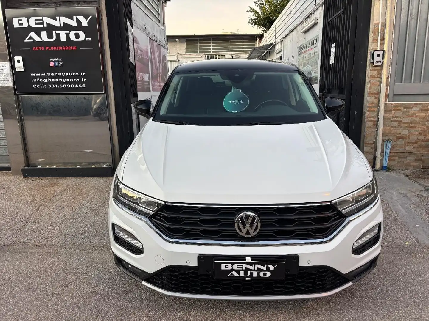Volkswagen T-Roc 2.0 TDI 150 DSG 4MOTION Sport BMT Blanc - 1