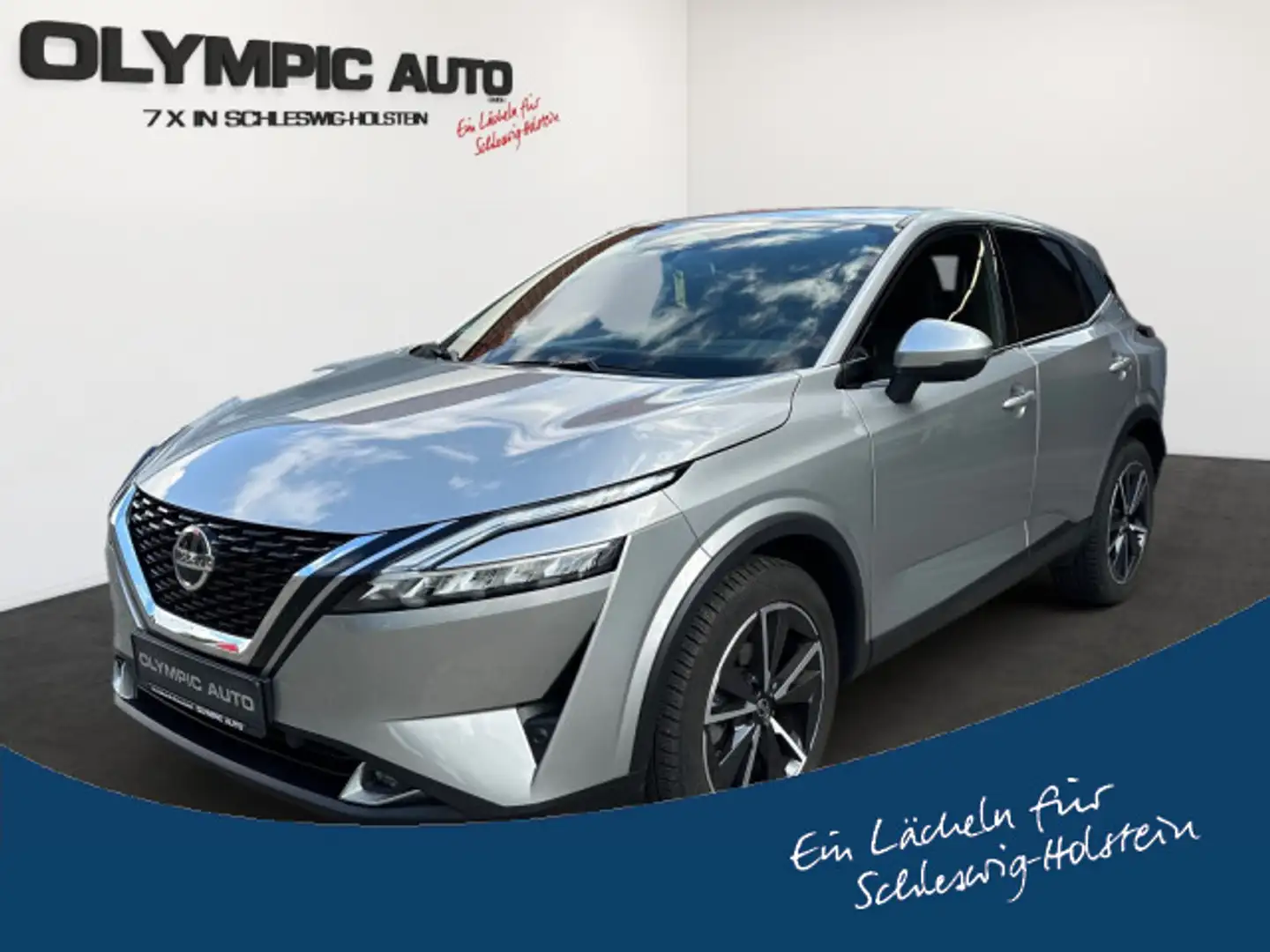 Nissan Qashqai 1.3 DIG-T MHEV Xtronic Tekna 360°CAM HUD Argent - 1