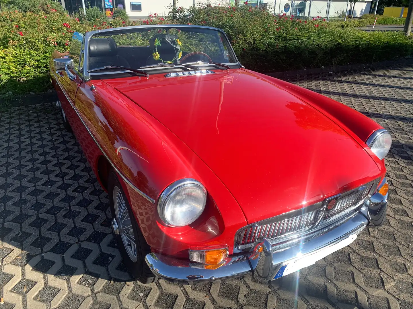 MG MGB Roadster, MIT Overdrive Piros - 1