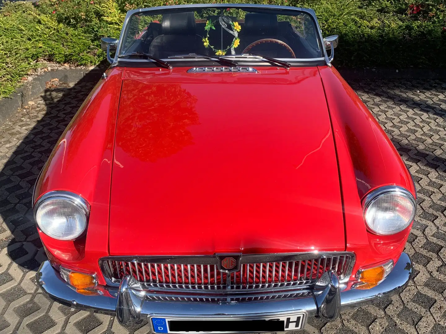 MG MGB Roadster, MIT Overdrive Piros - 2