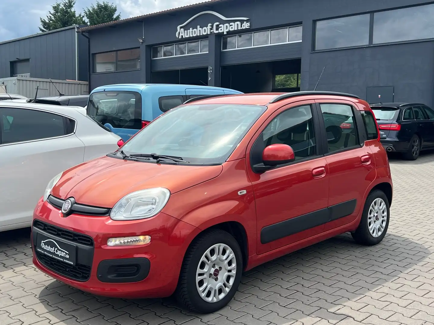 Fiat Panda Panda Lounge/Klima/2.Ha/ZV/TÜV NEU/5Tür/Eu5/ Orange - 1