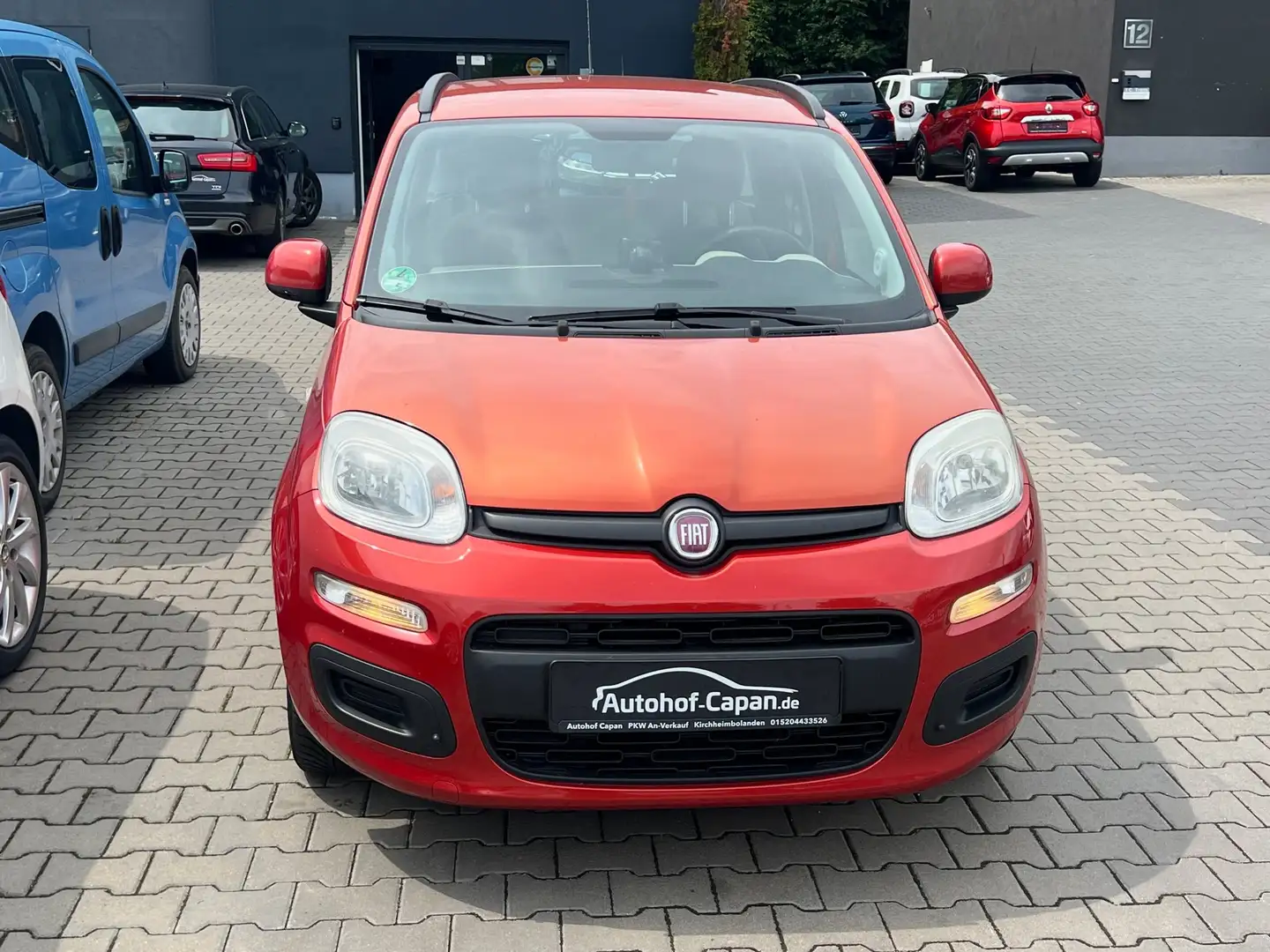 Fiat Panda Panda Lounge/Klima/2.Ha/ZV/TÜV NEU/5Tür/Eu5/ Orange - 2
