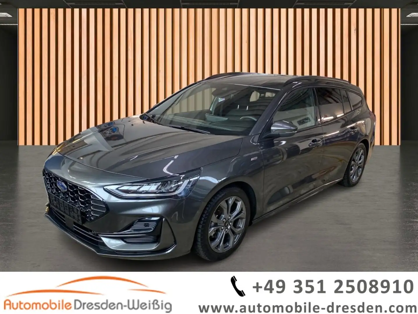 Ford Focus Turnier 1.0 EcoBoost ST-Line Design*Navi* Grey - 1