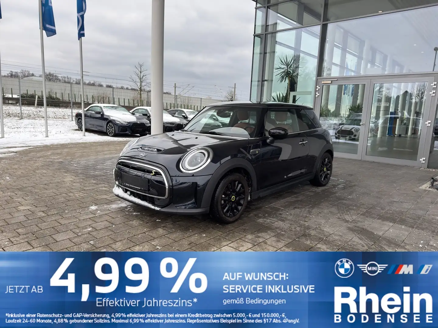 MINI Cooper SE 3-Türer Navi SH DrivingAssist 16LM Schwarz - 1