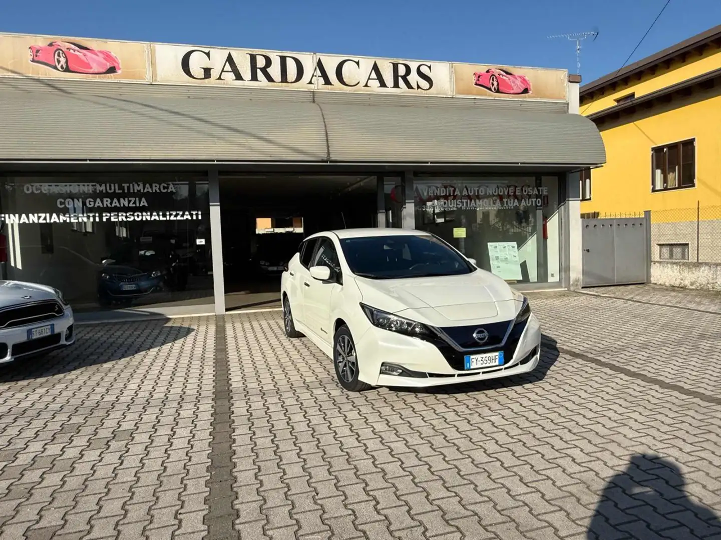 Nissan Leaf Acenta 40 kWh Blanc - 1