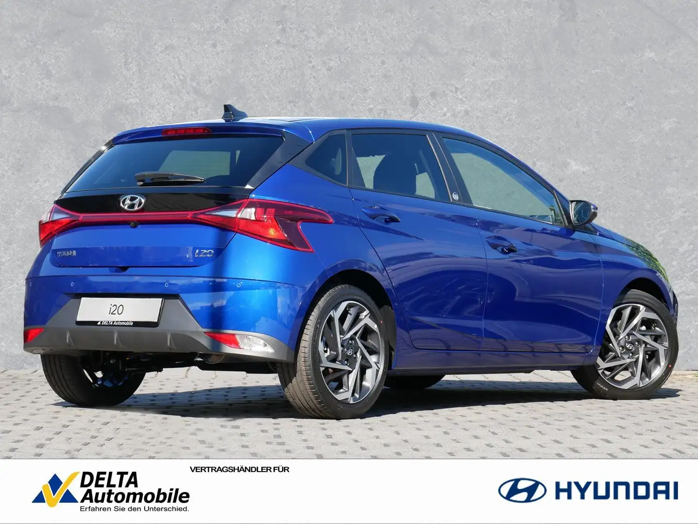 Hyundai i20 1.0 T-GDI Edition 30 Plus Navi LED Carplay Blauw - 2