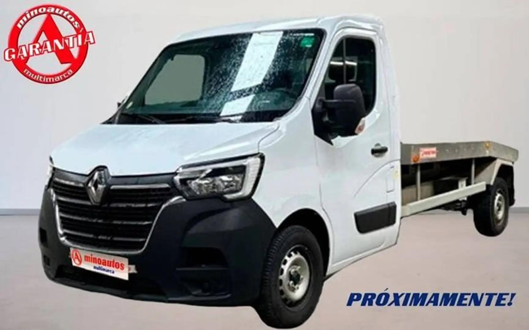 Renault Master GRÚA PLATAFORMA PORTACOCHES 3.5T L3 2.3 BL Blanco - 1