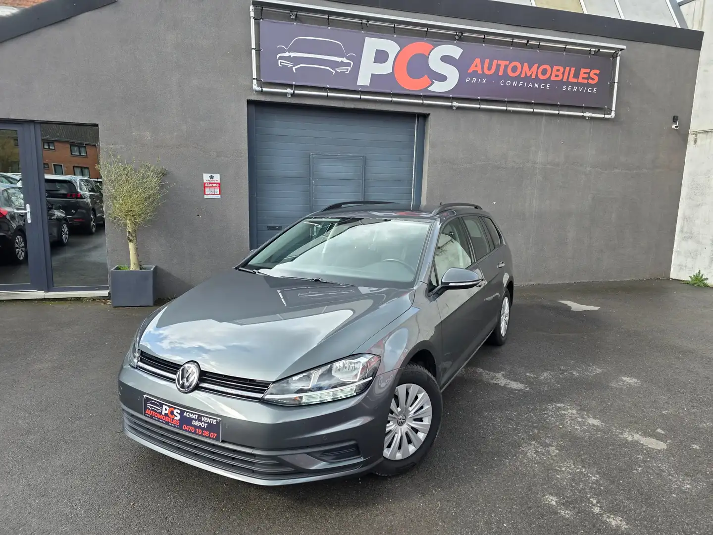 Volkswagen Golf Variant 1.6 SCR TDi Comfortline*GPS*CAMERA*BLUETOOTH.... Gris - 1