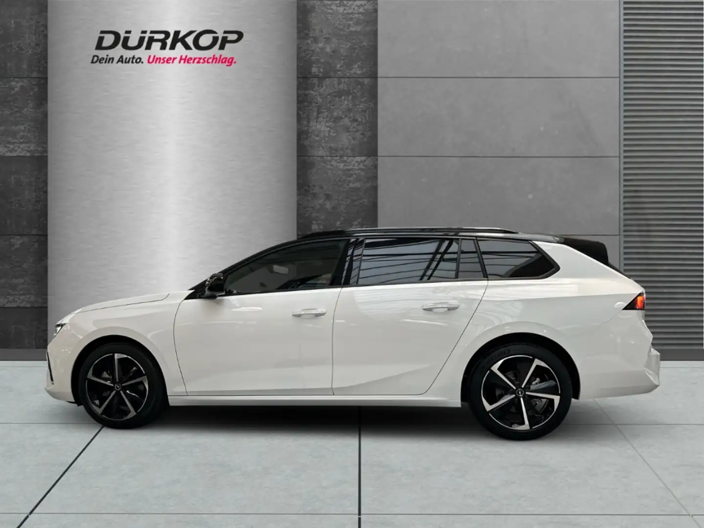 Opel Astra ST GS 96kw AT Tech-Paket Komfort HUD El. Panodach Weiß - 2