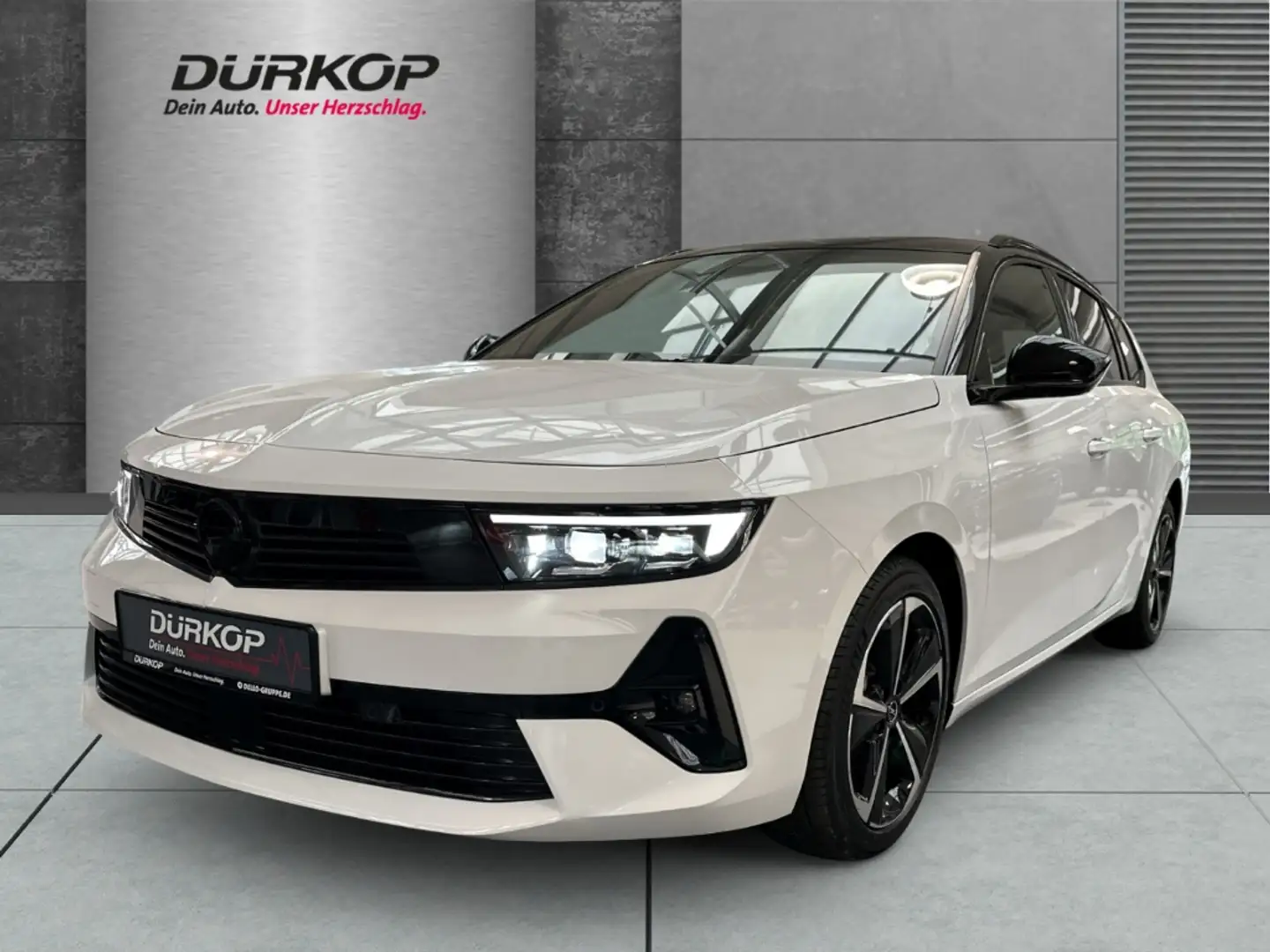 Opel Astra ST GS 96kw AT Tech-Paket Komfort HUD El. Panodach Weiß - 1