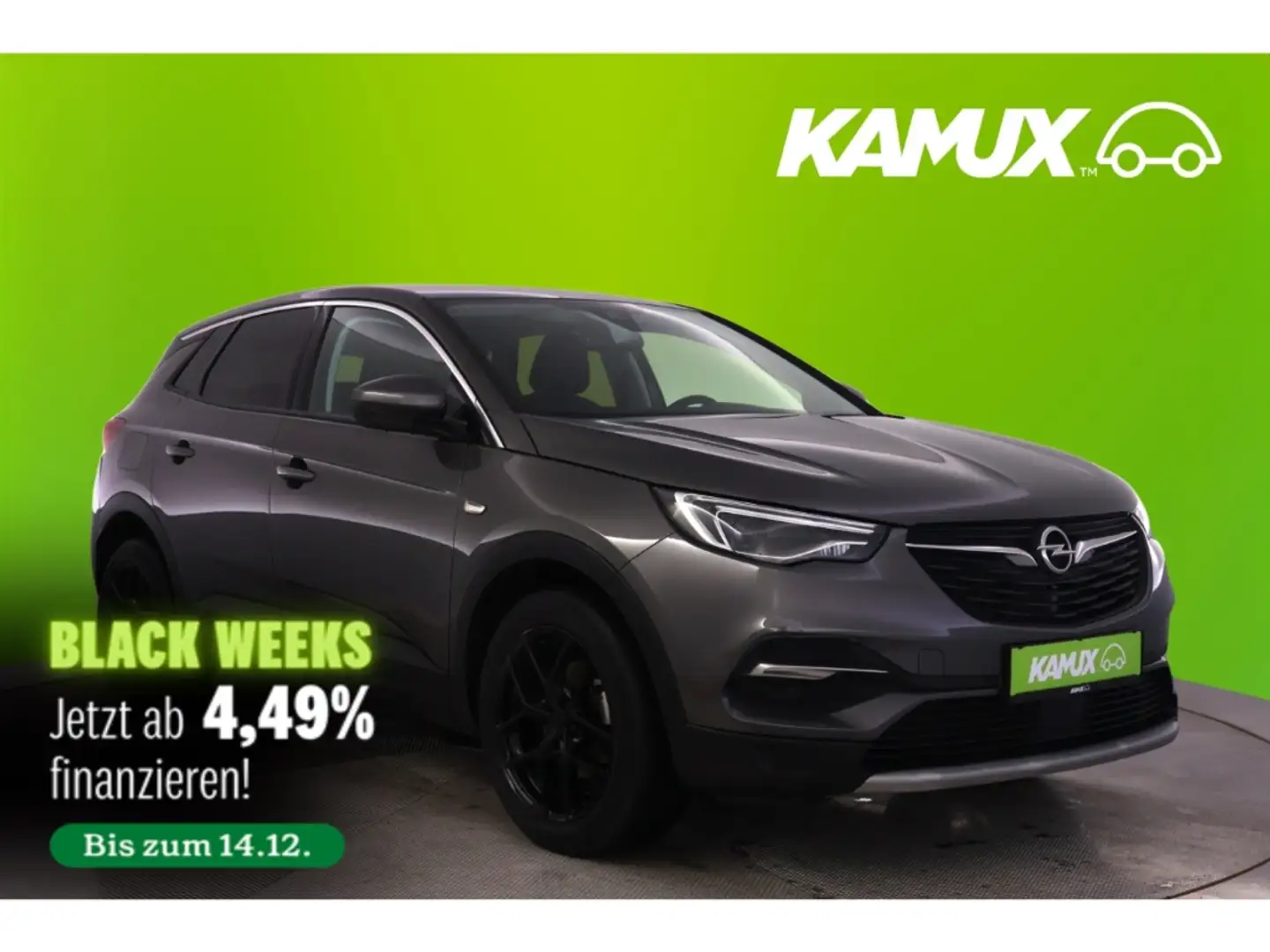 Opel Grandland 1.2T Aut.INNOVATION+LED+CARPLAY+AHK Grijs - 1