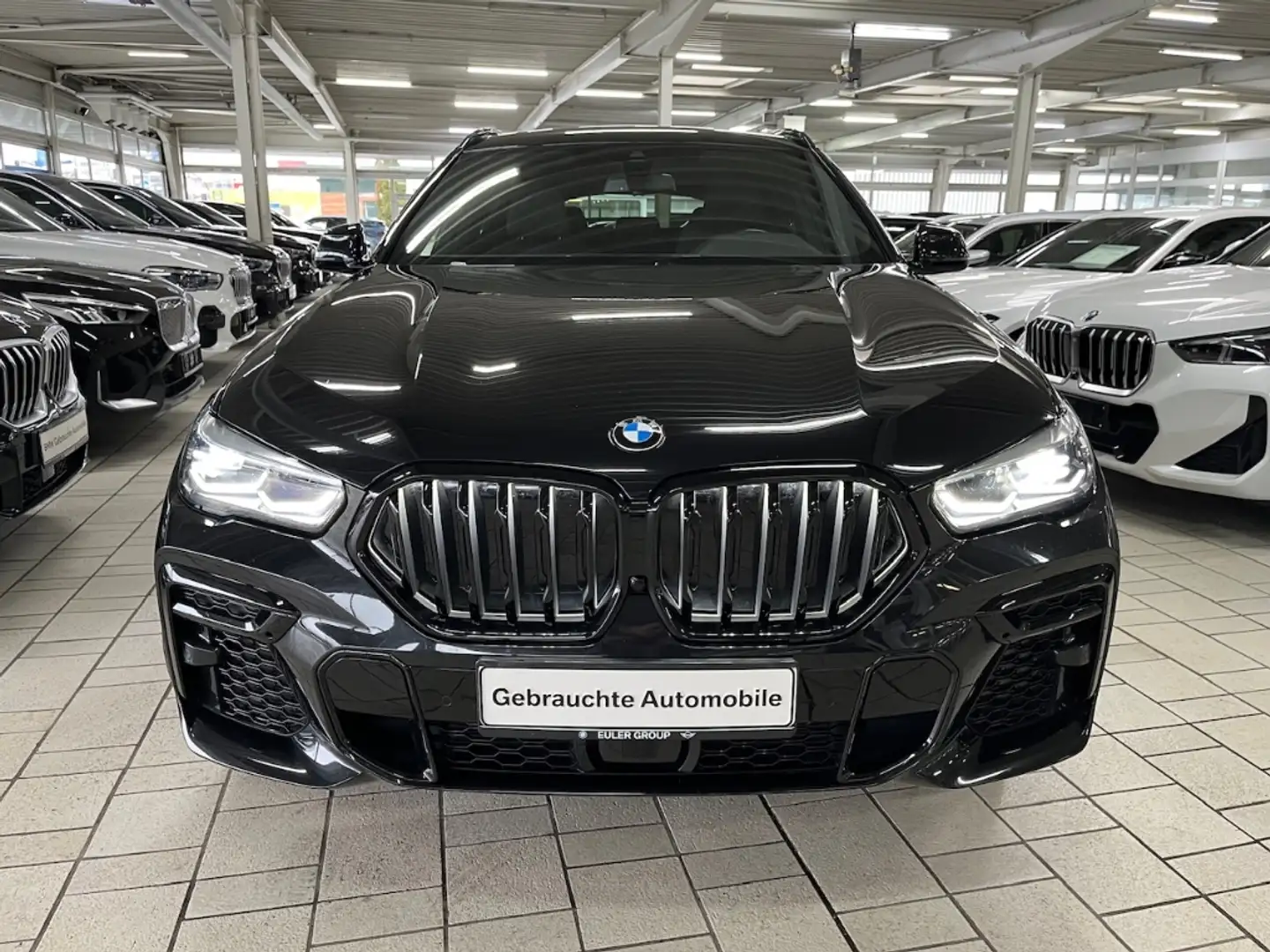 BMW X6 xDrive 40d A M Sport Parkass Fernlichtass. AD Pano Noir - 2