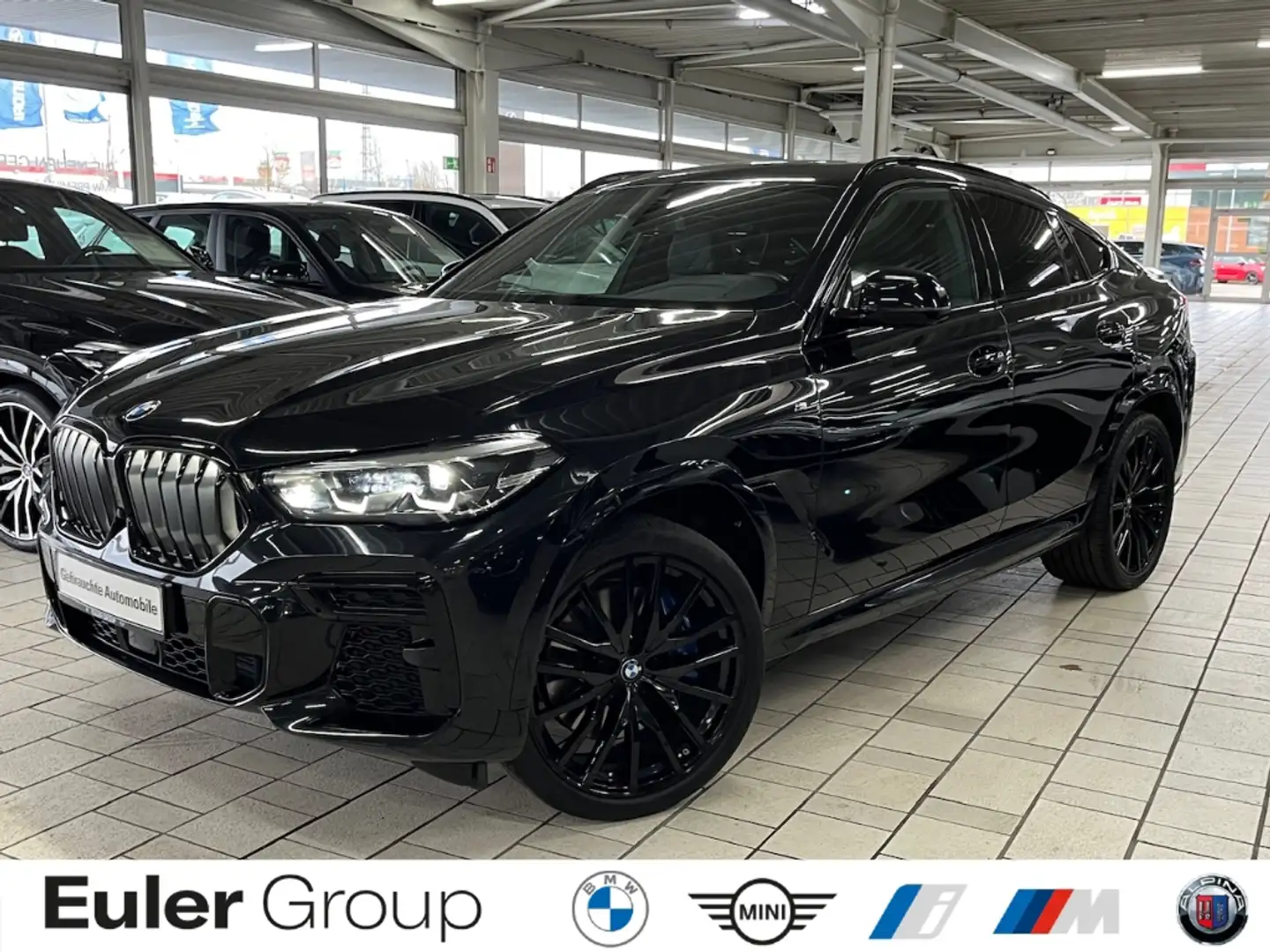 BMW X6 xDrive 40d A M Sport Parkass Fernlichtass. AD Pano Noir - 1