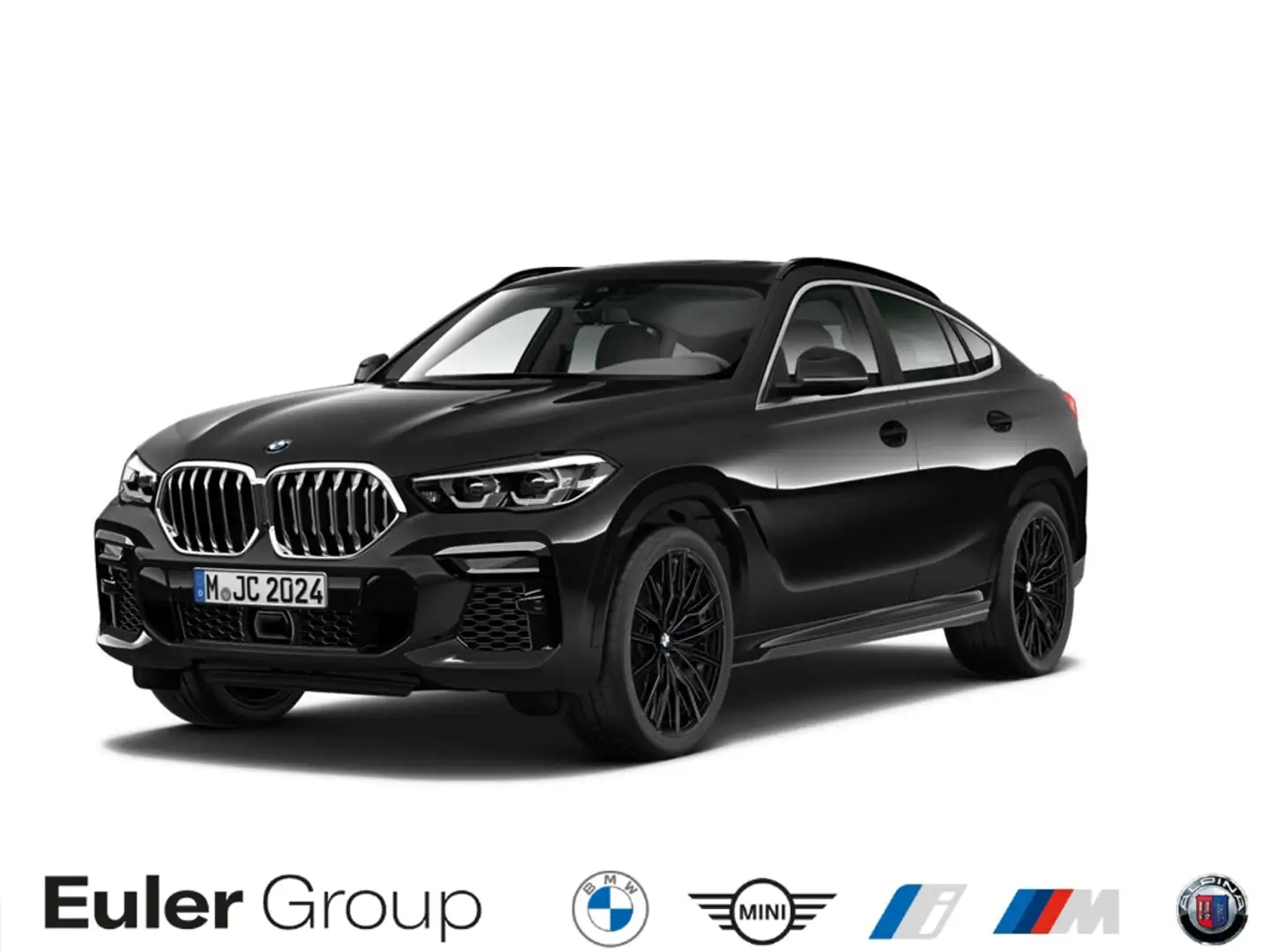 BMW X6 xDrive 40d A M-Sport Sportpaket AD El. Panodach Pa Schwarz - 1