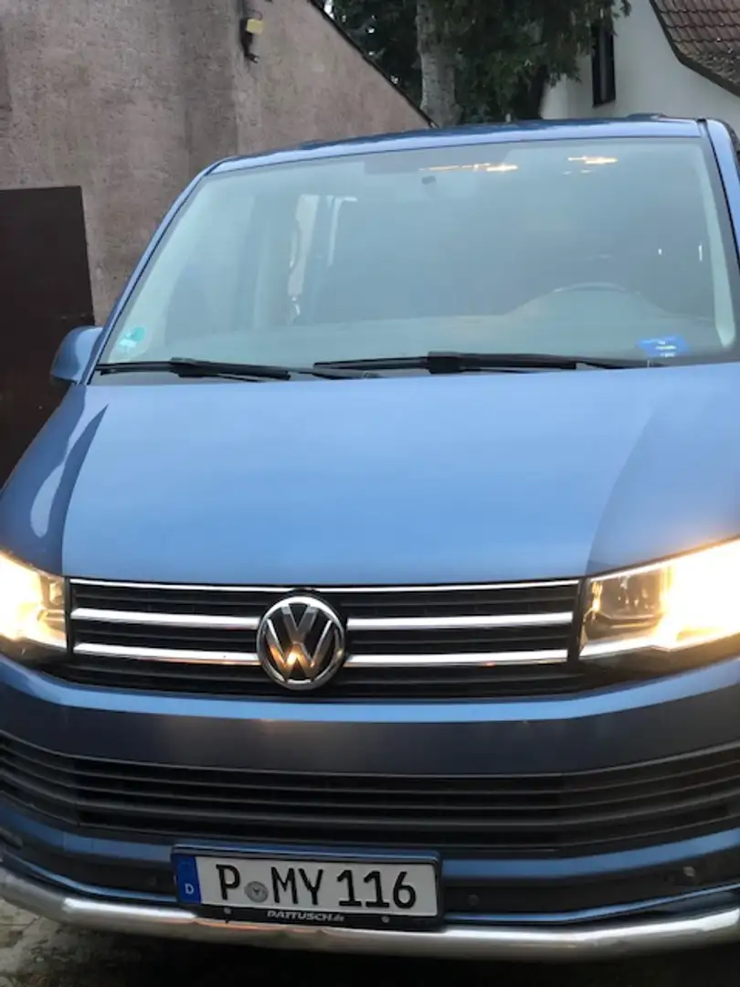 Volkswagen T6 Caravelle Caravelle DSG Lang 4MOTION Highline Blau - 1