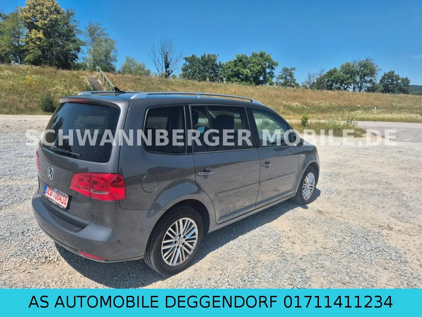 Volkswagen Touran Cup-AUTOMATIK-KLIMA-SHZ-PDC-NAVI Grijs - 2