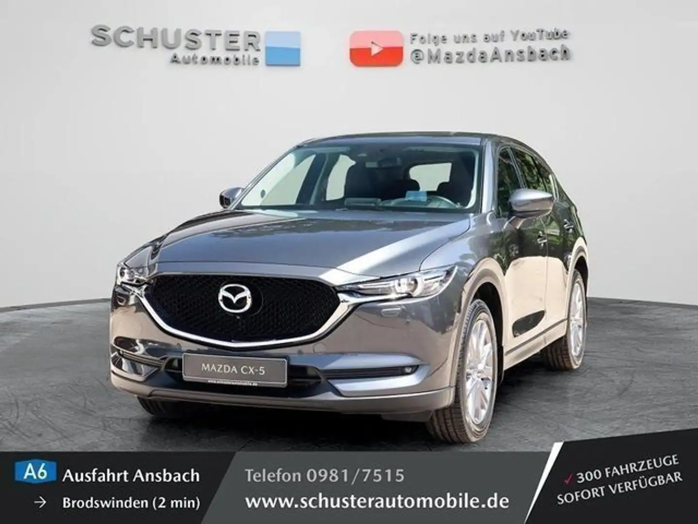 Mazda CX-5 Sports-Line 2,2l D 4WD AHK Matrix-LED/Navi/ Grigio - 1
