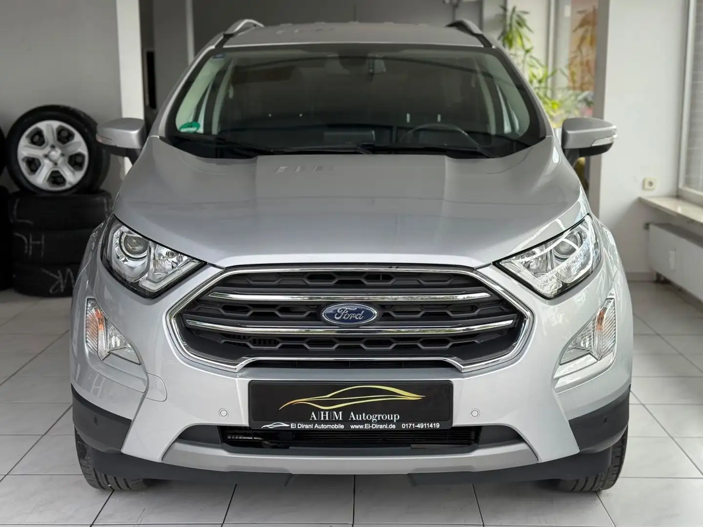Ford EcoSport 1.0 EcoBoost Titanium 1.Hd/RCam/AHK/XEN Argent - 2