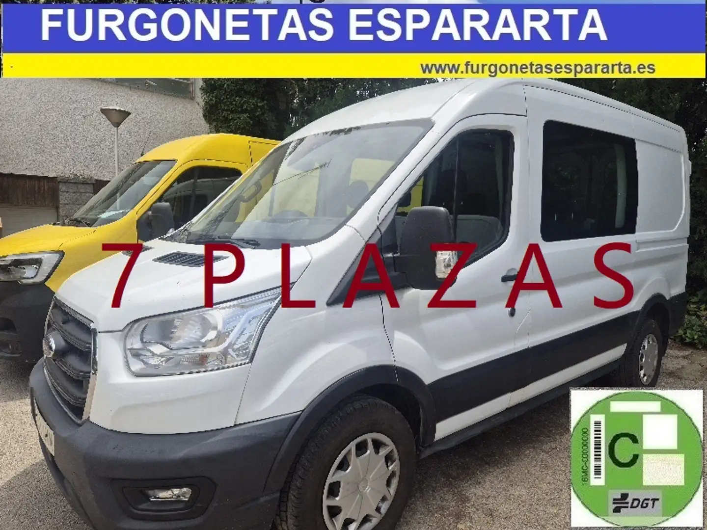 Ford Transit FT 310 L2 Mixta Trend 130 Blanco - 1