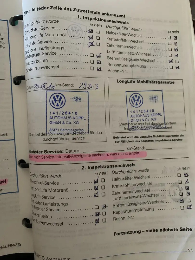 Volkswagen Golf Variant gepflegt Golf Variant 1.6 lückenlos Scheckheft - 2