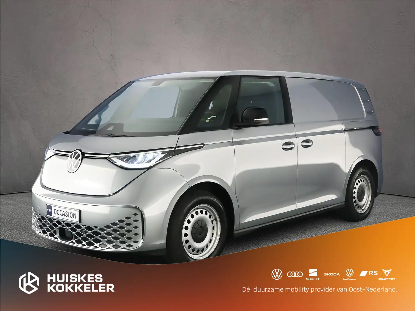 Volkswagen ID. Buzz Cargo 204pk 77 kWh | Dubbele schuifdeur | Navigatie | Ca Zilver - 1