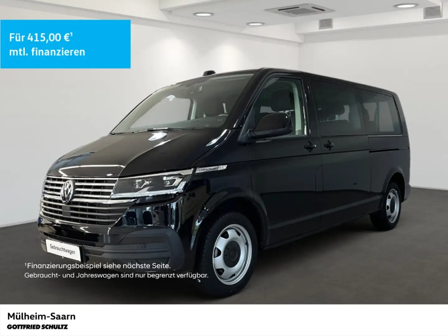 Volkswagen T6.1 Caravelle 2 0 TDI DSG Comfortline Navi LED AHK 9-Sitzer Schwarz - 1