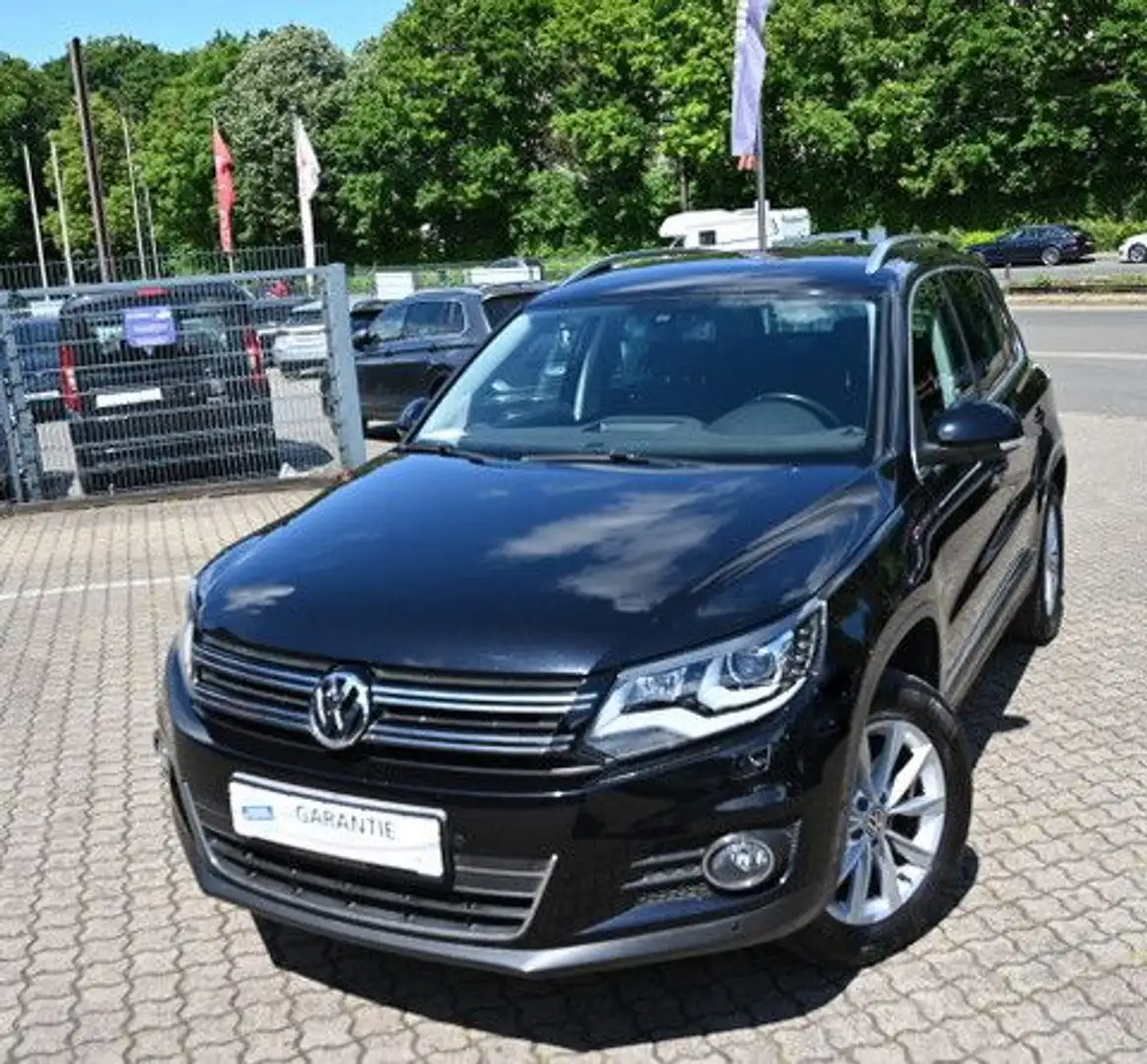 Volkswagen Tiguan 1.4 TSI Sport & Style 4Motion Cam Xenon Schwarz - 2