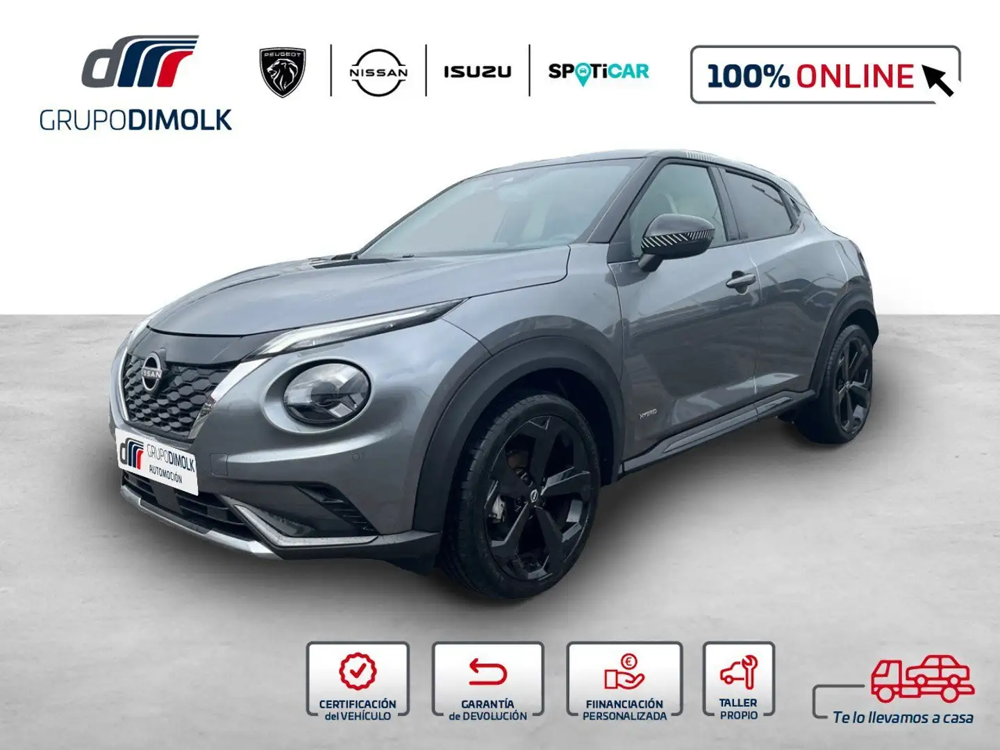 Nissan Juke 1.6 Hybrid Premiere Editon Auto Gris - 1