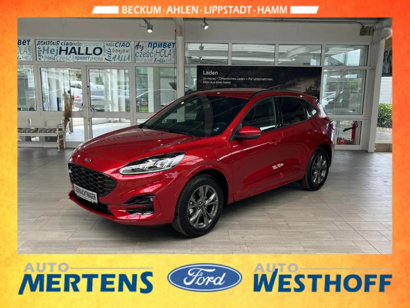 Ford Kuga ST-Line X 2.5 PHEV LED + AHK + Head-up Rot - 1